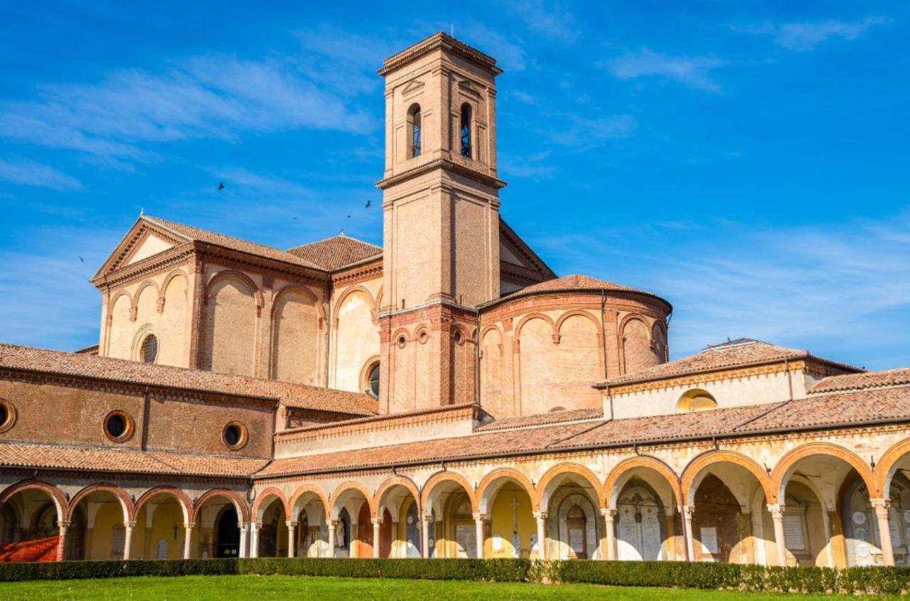 Вилла Charming Flat In Centro A Ferrara Con Posto Auto Экстерьер фото